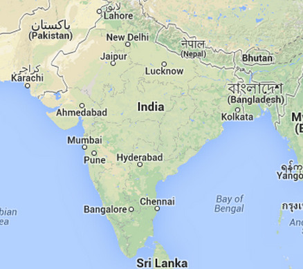 India Mapa